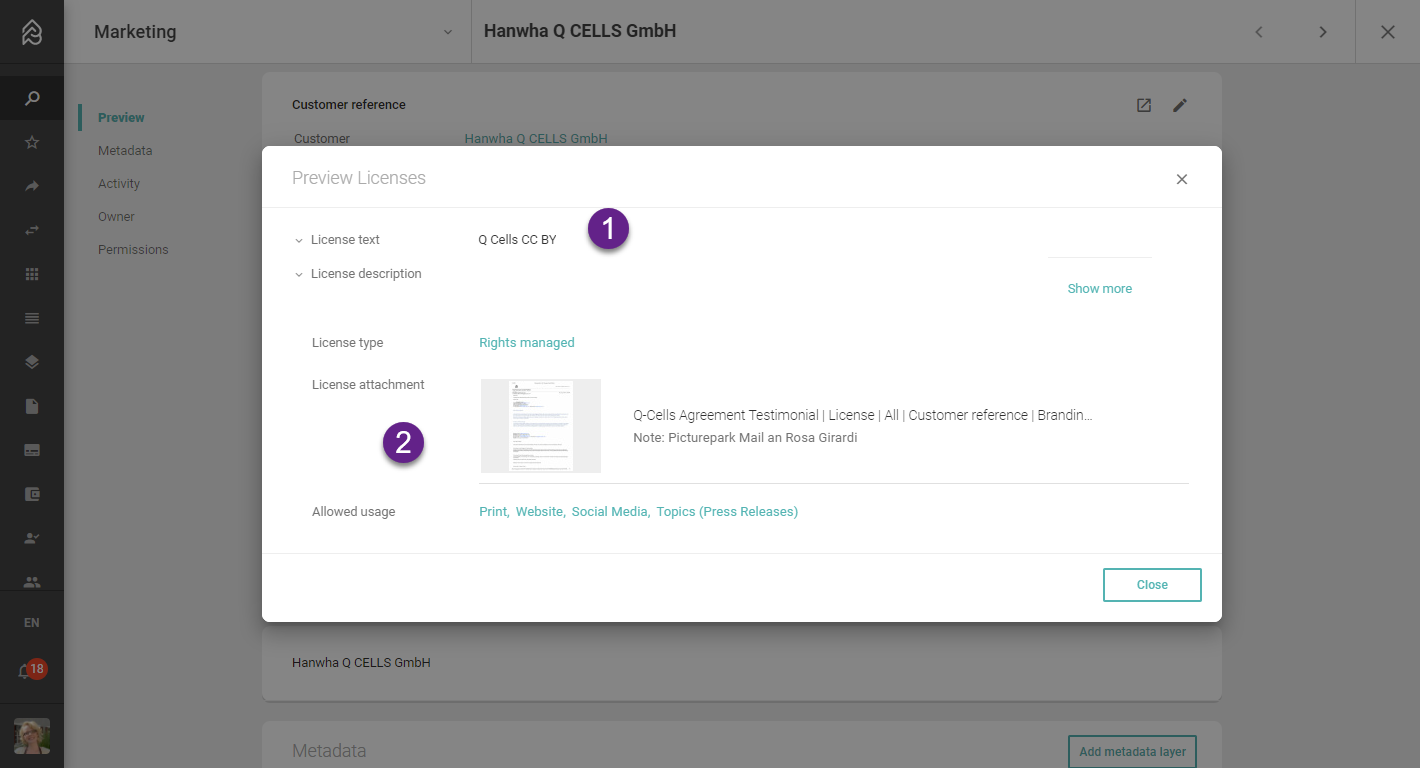 License Management Tagged with Agreements