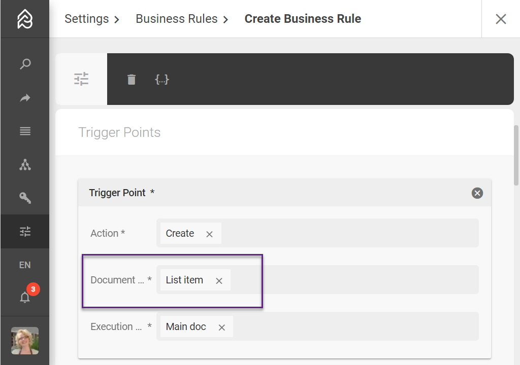 Business Rule Automation for Creation of List Items.