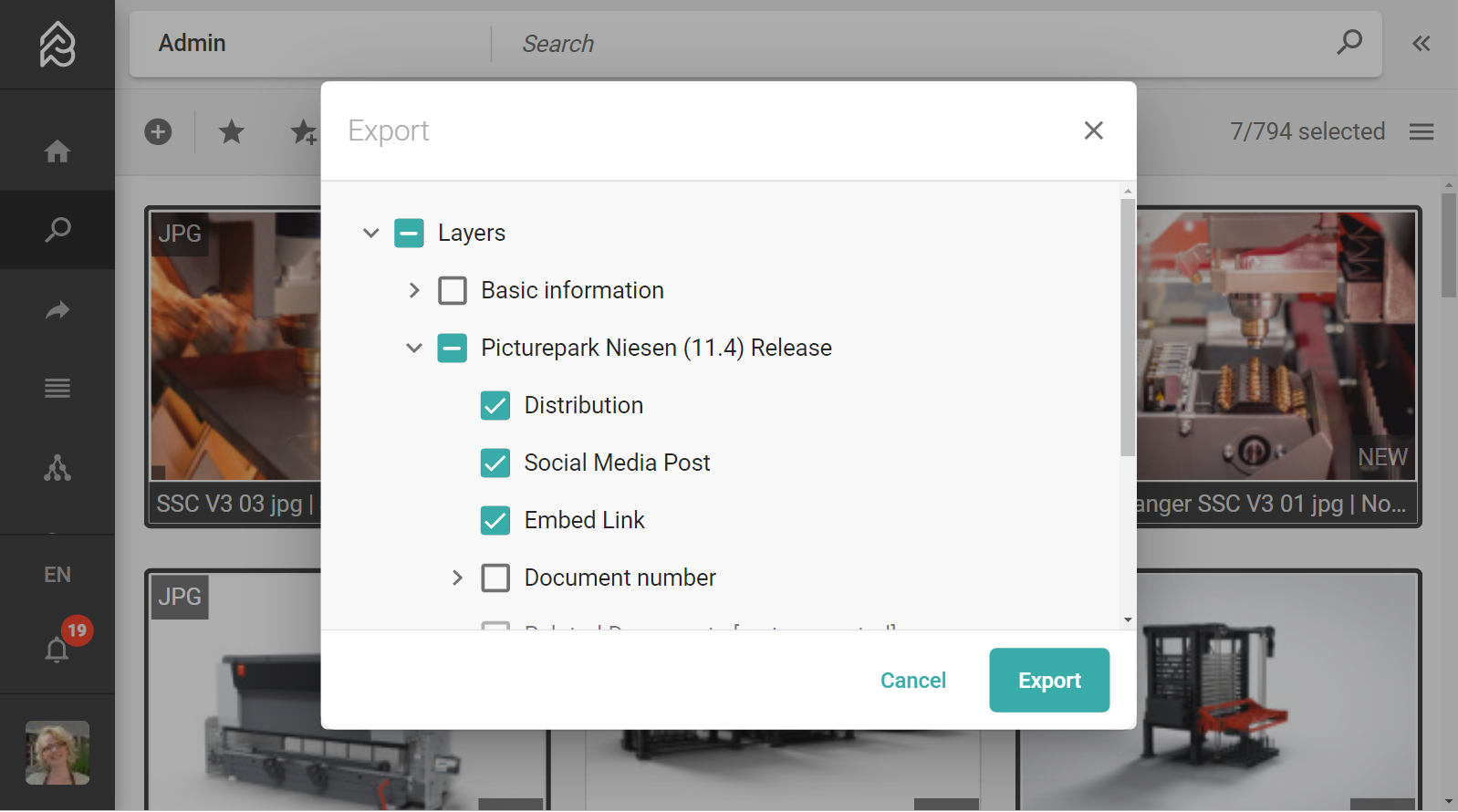 Fast social media distribution by exporting keyword post and target links into content planners