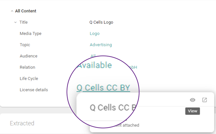 Tagging with License and Agreement